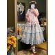 Miss Point Cat Rose Tea Open Front Deluxe Skirt(Reservation/Full Payment Without Shipping)